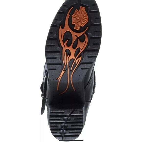 Harley Davidson Womens Aldale 9.75” WP Motorcycle Boots Black Sz 5 NEW No Box - Picture 10 of 10